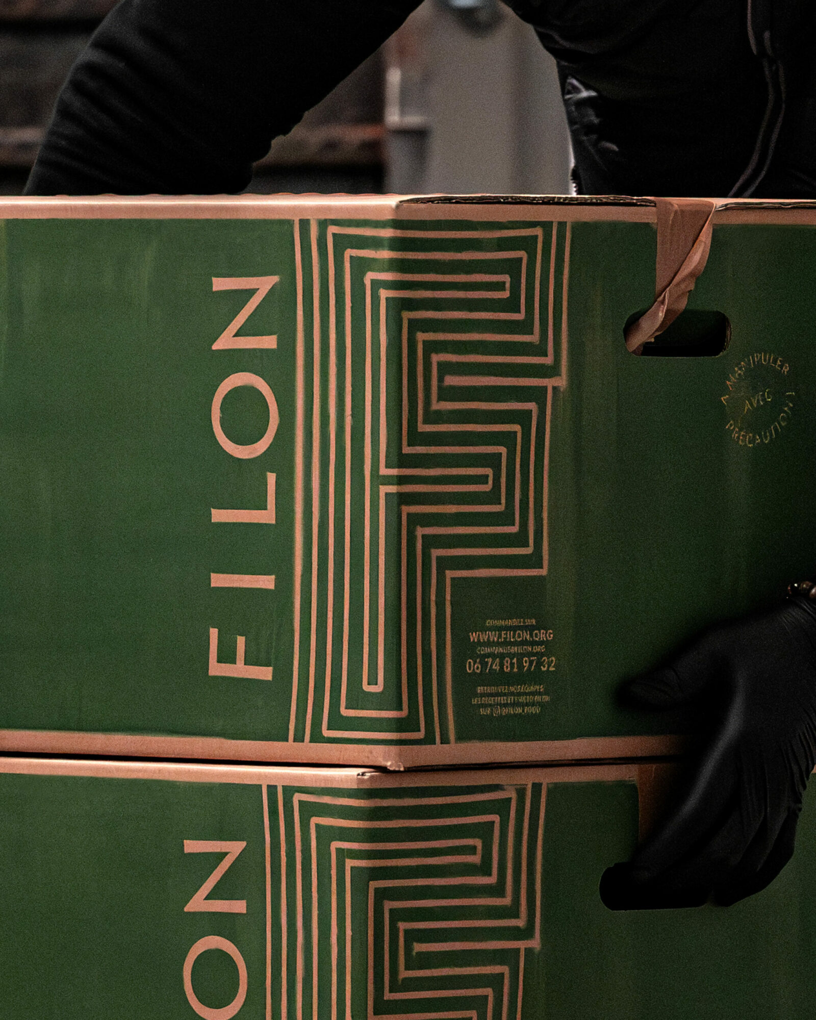 Branding Filon traiteur — identité visuelle food premium · vrai studio