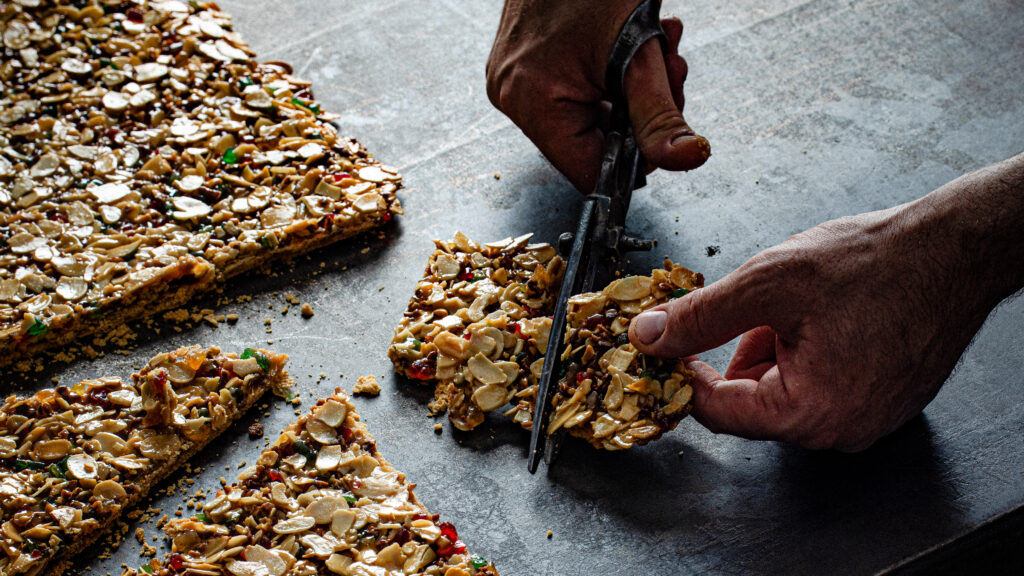 Confectionery-themed photo shoot, art direction by La Martinière · Mazet · vrai studio