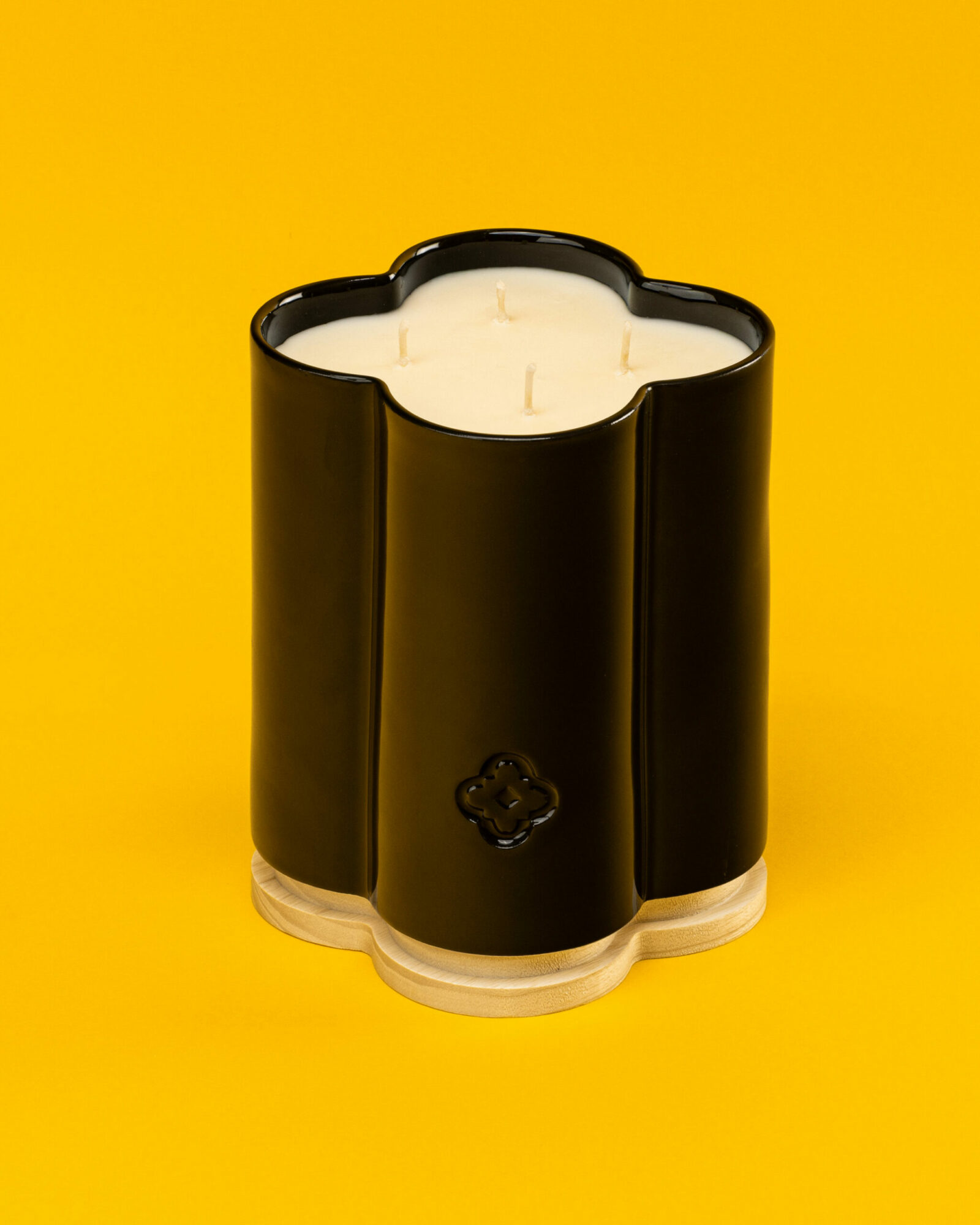Présentation bougies Olearius — photographie packshot identité · vrai studio
